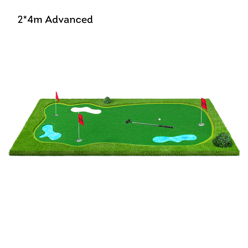Practice Golf Putting Green Indoor/Outdoor - Green