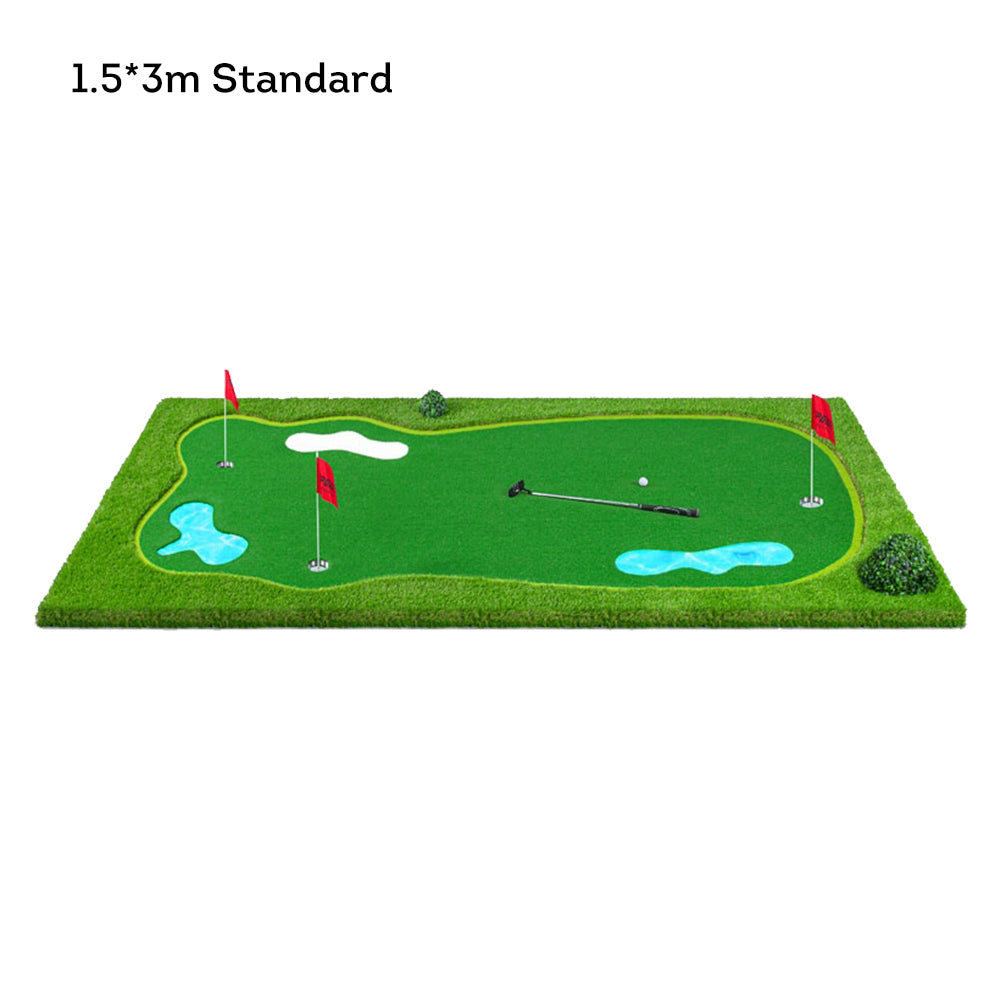 Practice Golf Putting Green Indoor/Outdoor - Green