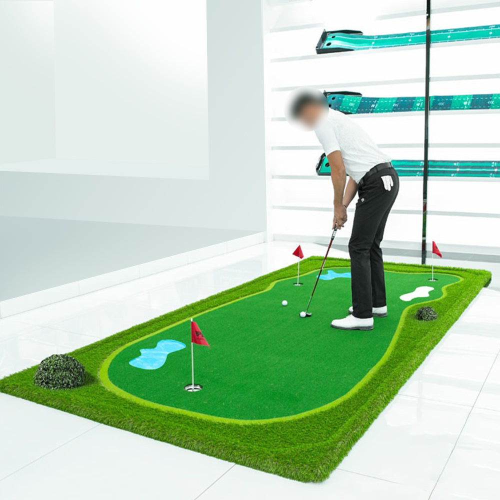 Practice Golf Putting Green Indoor/Outdoor - Green