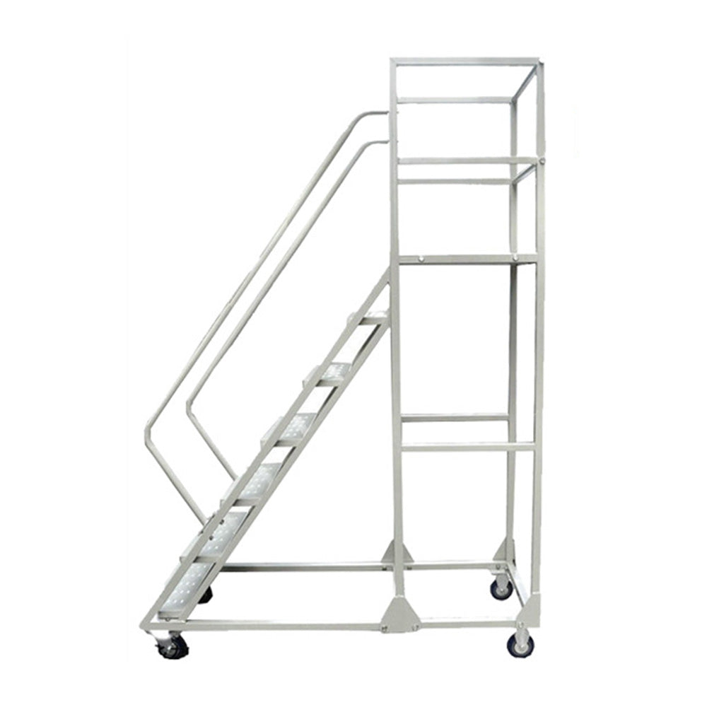 GROVIA 220cm(H) 6-step Steel Freight ladder Warehouse Staircase