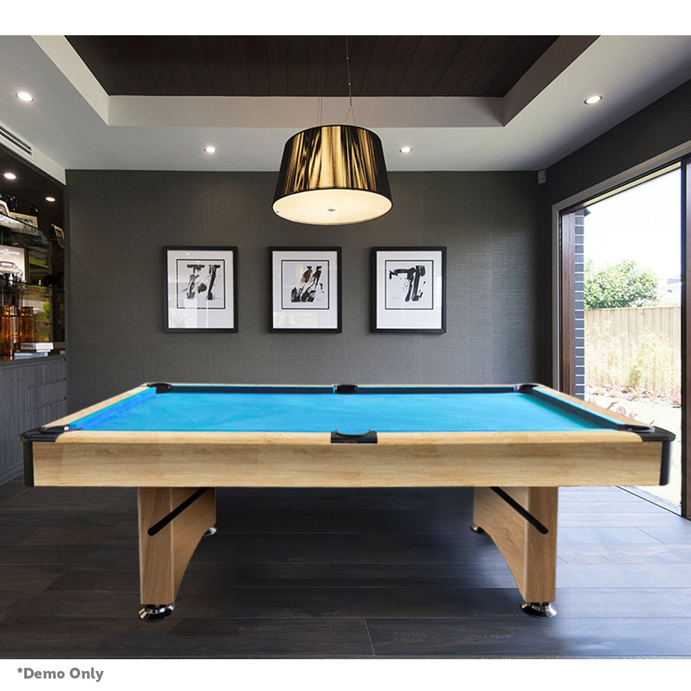 CUETIQ P038 7FT 3-IN-1 Foldable Pool Table Snooker Table Pool Table Billiards Game / Table Tennis Table / Dining Table