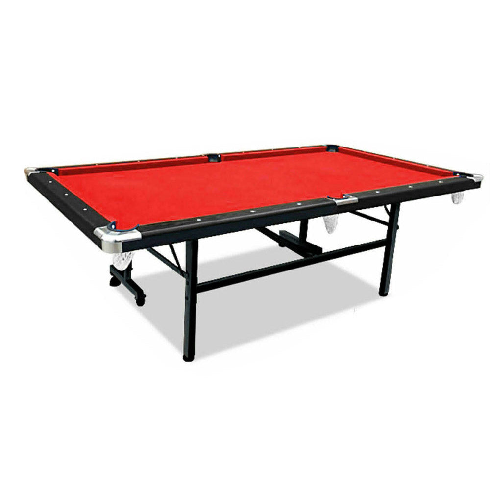 CUETIQ 7FT Foldable Pool Table Billiard Table Free Accessory For Small Room