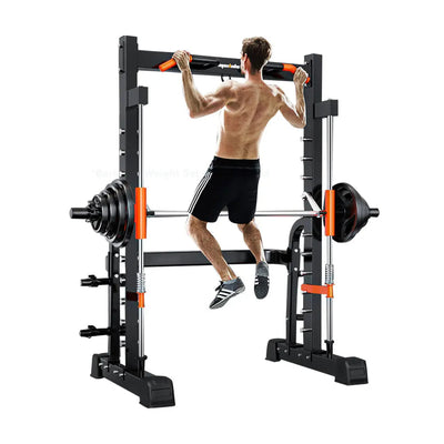 Meridian K2 Multi-functional  Squat Rack Pull-Up Bar Home Gym Weight Train Equipment Smith Machine megalivingmatters