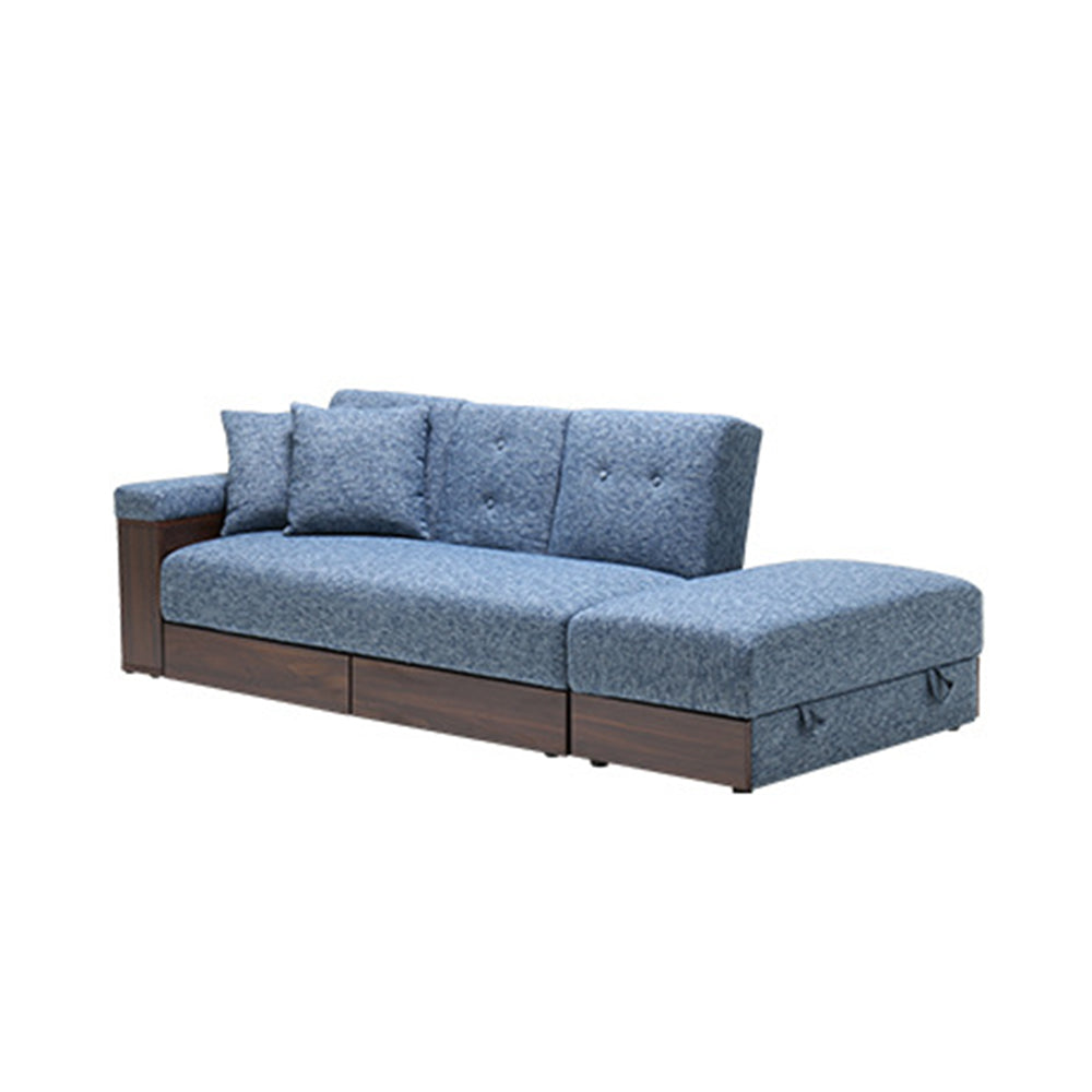 LIVARA 207CM Multi-functional Sofa Bed w/ Storage Space