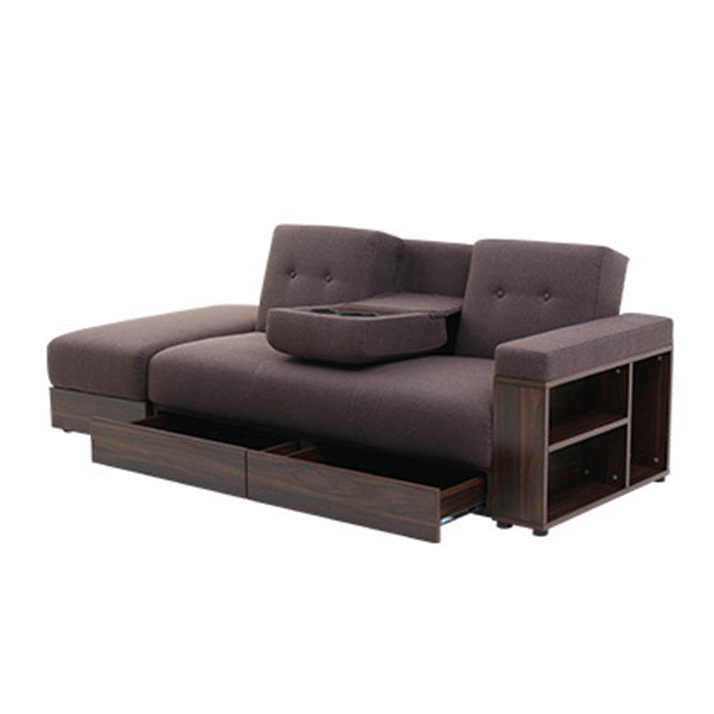 LIVARA 207CM Multi-functional Sofa Bed w/ Storage Space