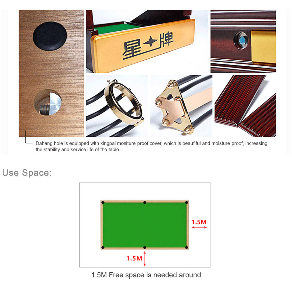 XINGPAI XW101 12FT Star Tournament World Snooker Championship Tournament Table