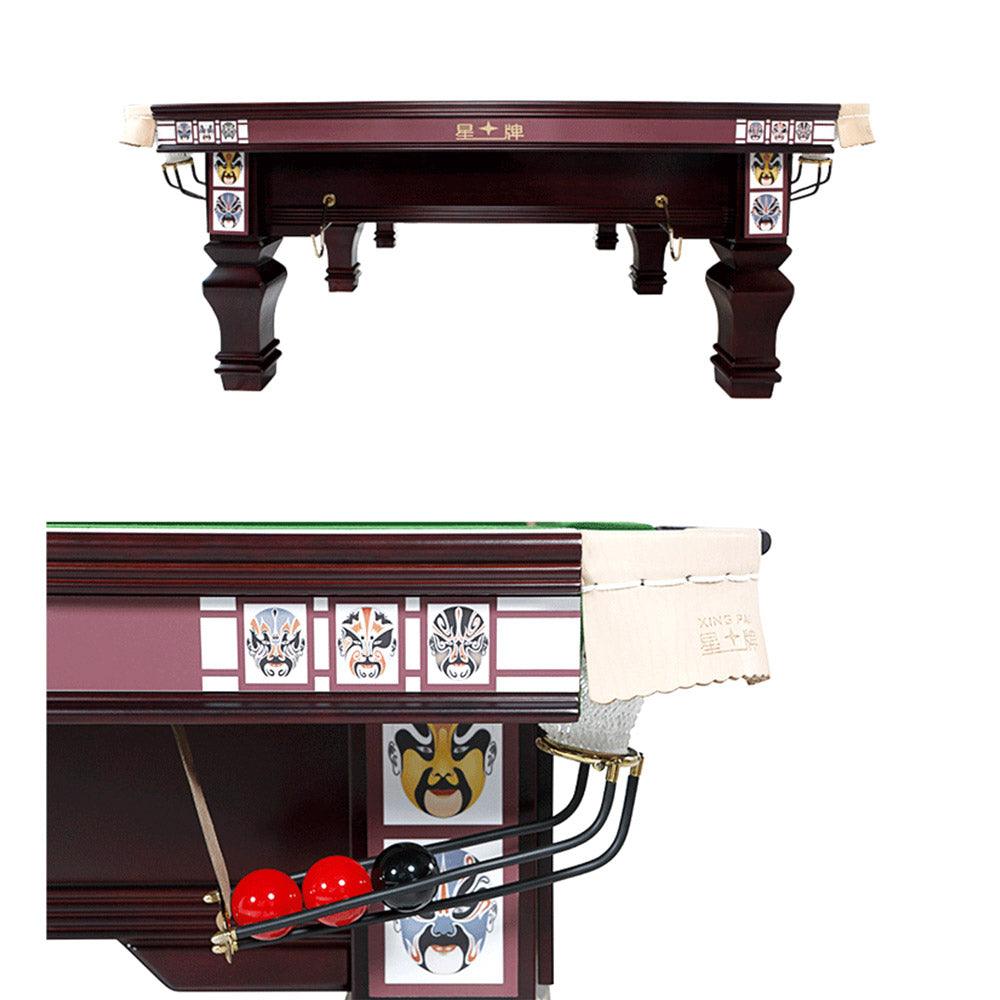 XINGPAI XW105 12FT Star Tournament British Snooker Table Facebook Element Billiard Table