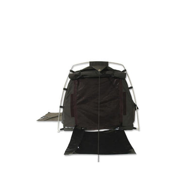 Single Swag Camping Swags Waterproof Canvas Biker Tent Hiking Mattress Black Mason Taylor
