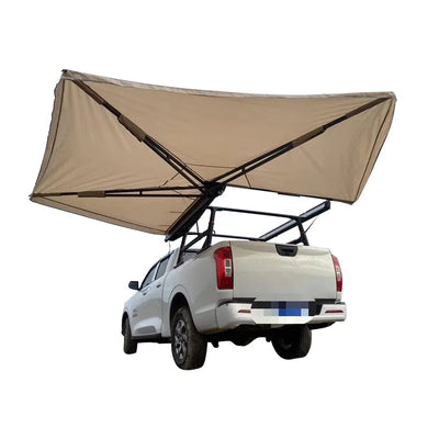 T&R SPORTS 270 Degree Awning Free Standing Fan Car Side Awning Tent Outdoor Tent Camping megalivingmatters