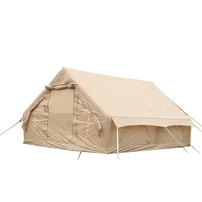 T&R SPORTS Inflatable Frame Yurt Tent Oxford Fabric Sand 3x4m T&R Sports