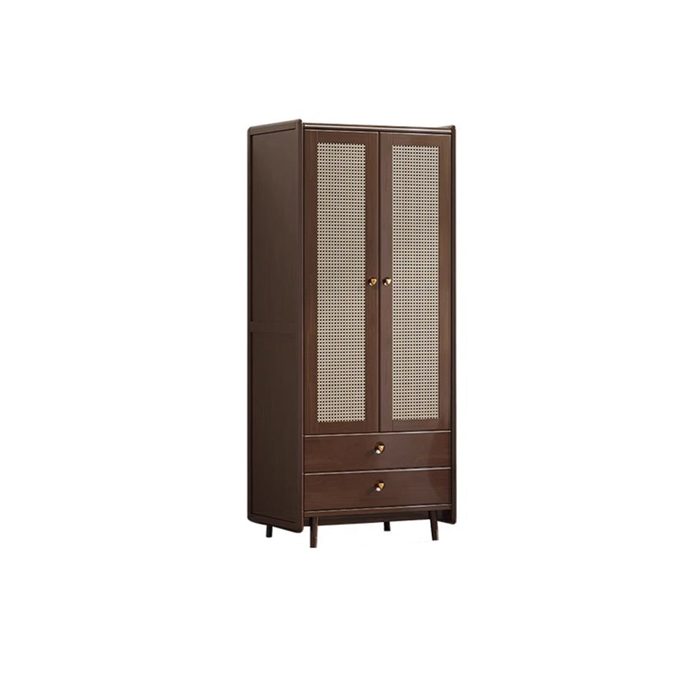 LUXORA 2 Doors/3 Doors/5 Doors Wardrobe Rattan-woven Cabinet Door