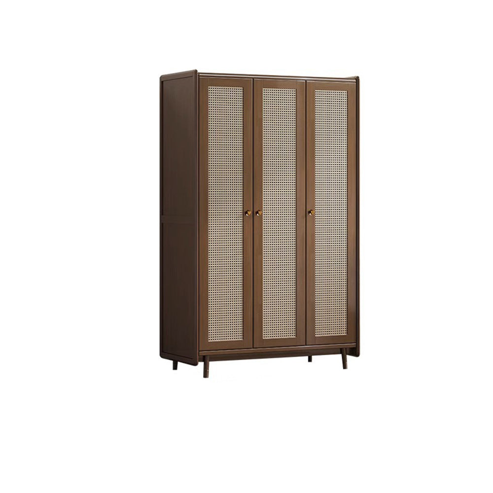 LUXORA 2 Doors/3 Doors/5 Doors Wardrobe Rattan-woven Cabinet Door