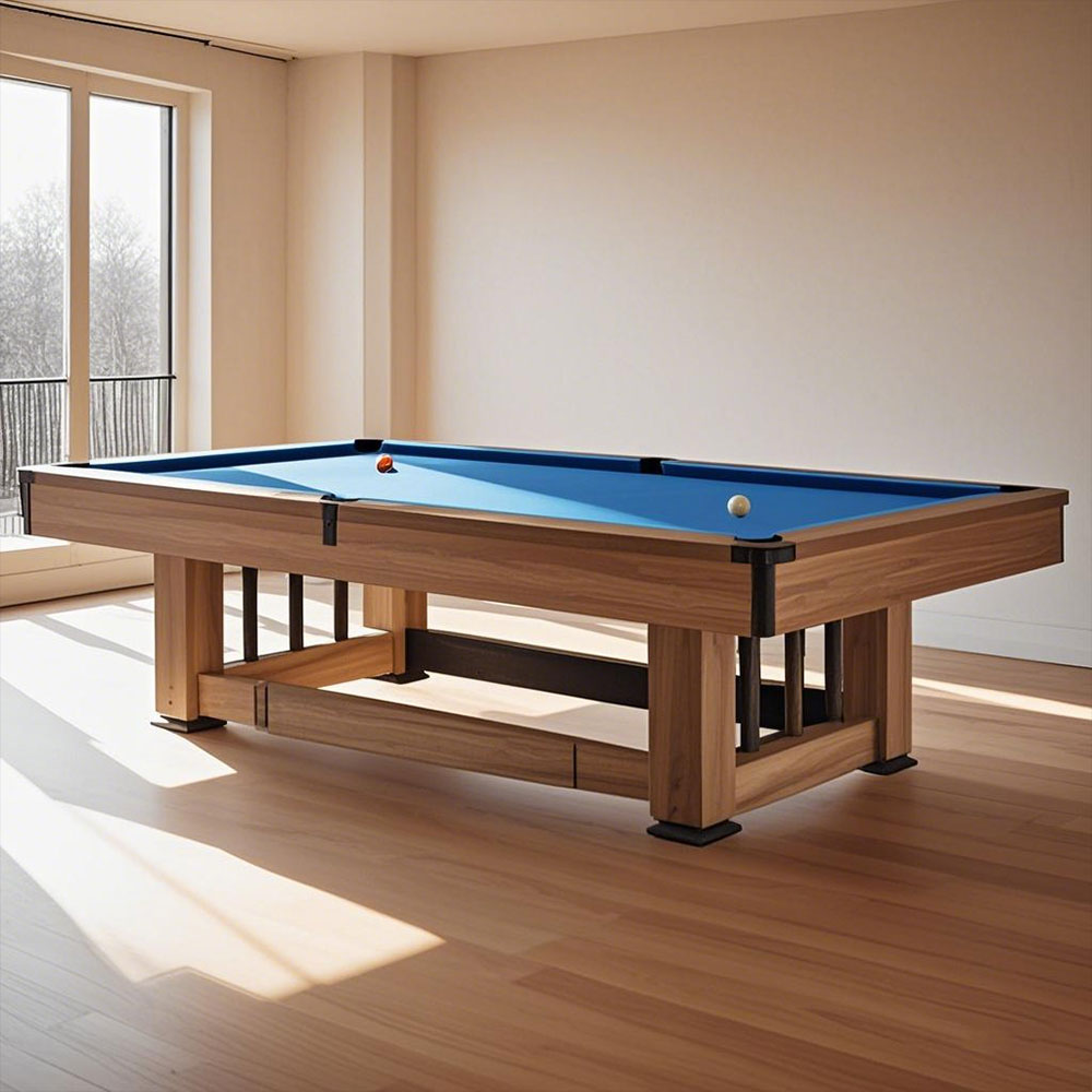 CUETIQ P054 7FT MDF Pool Table Billiard Table Wood Color