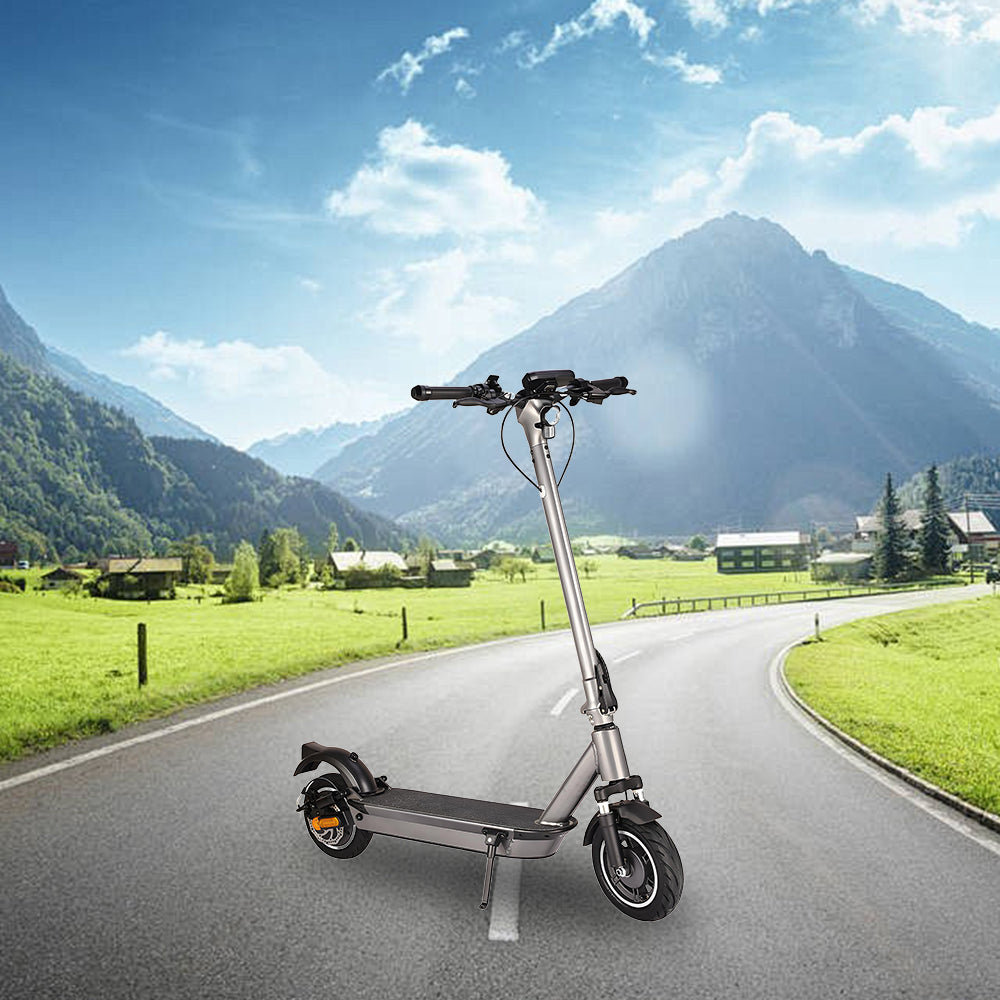 GLIDER A3C 1000W 48V 12.5AH Electric Scooter Foldable Portable E-Scooter - Titanium Grey