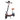 GLIDER YE 8 1200W Lithium Battery Portable Electric Scooter - Red