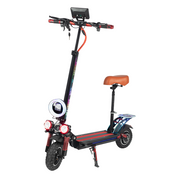 GLIDER YE 8 1200W Lithium Battery Portable Electric Scooter - Red