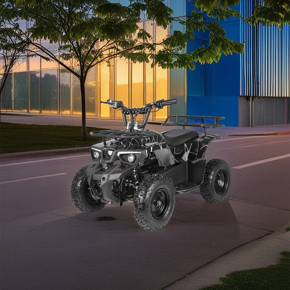 MOVO HE-K2 500W 36V 12Ah Lithium Battery Quad Bike- Black