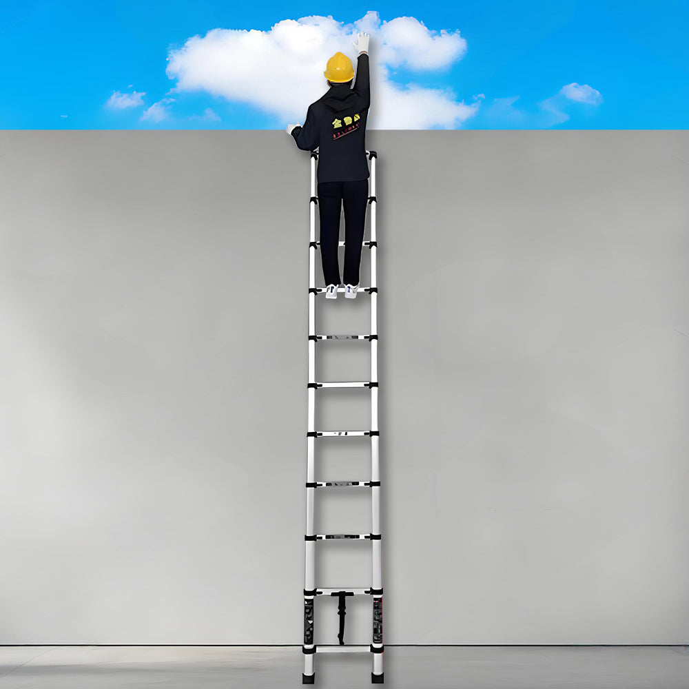 GROVIA JLB7 3.2/4.6/5/5.4/5.8/6.2M Single-Sided Telescopic Straight Ladder