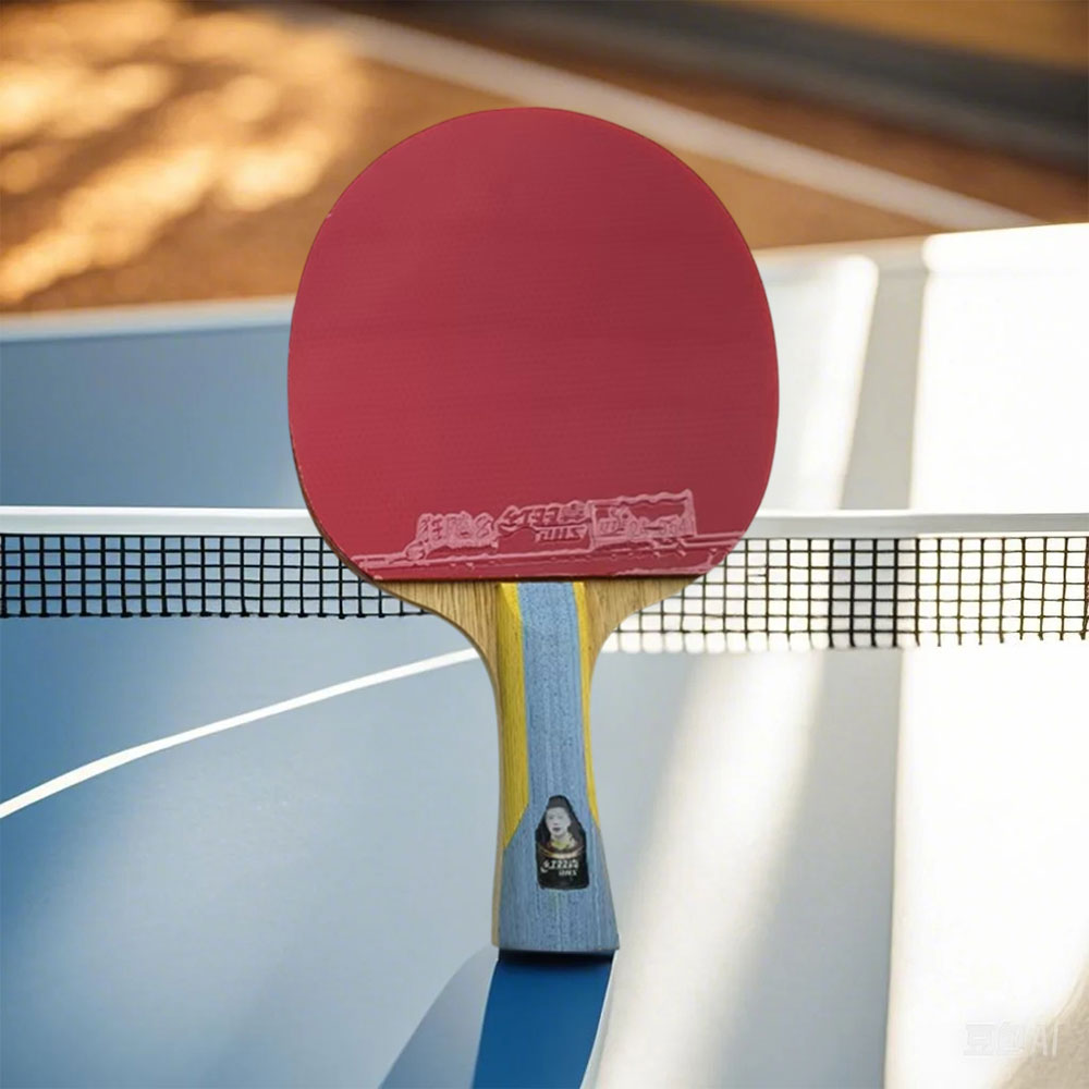 DHS Special 2*DHS6002 Pair 6 Star Table Tennis Bat Racket Ping Pong Free Bat Case