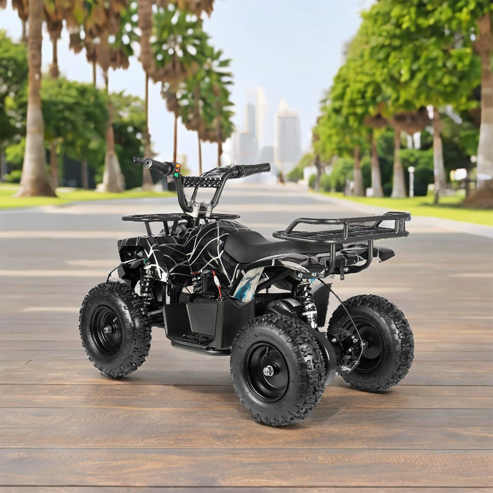 MOVO HE-K2 500W 36V 12Ah Lithium Battery Quad Bike- Black