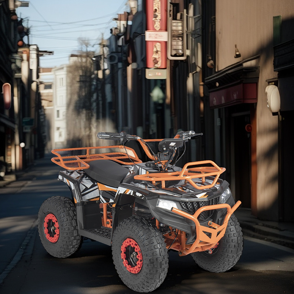 MOVO HE-K4 500W 36V 12Ah Lithium Battery Quad Bike- Orange