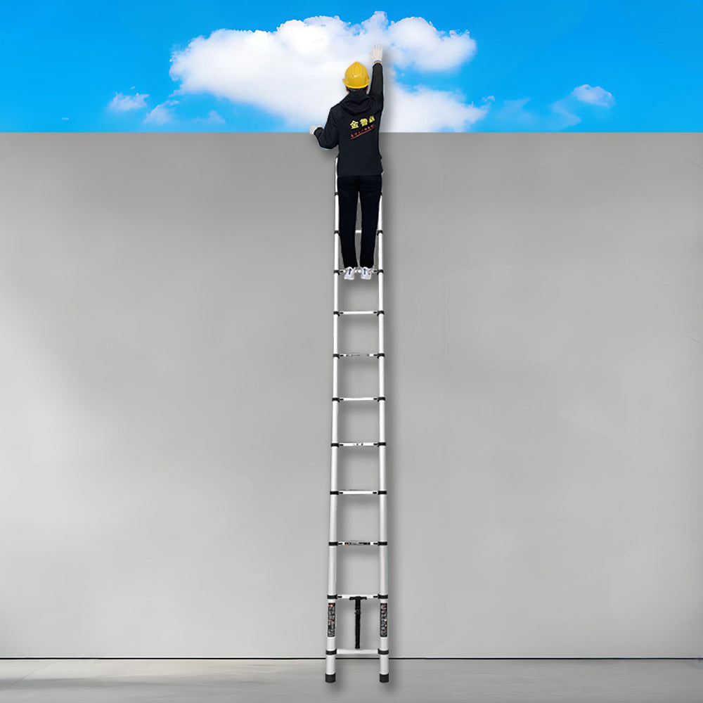 GROVIA JLB7 3.2/4.6/5/5.4/5.8/6.2M Single-Sided Telescopic Straight Ladder