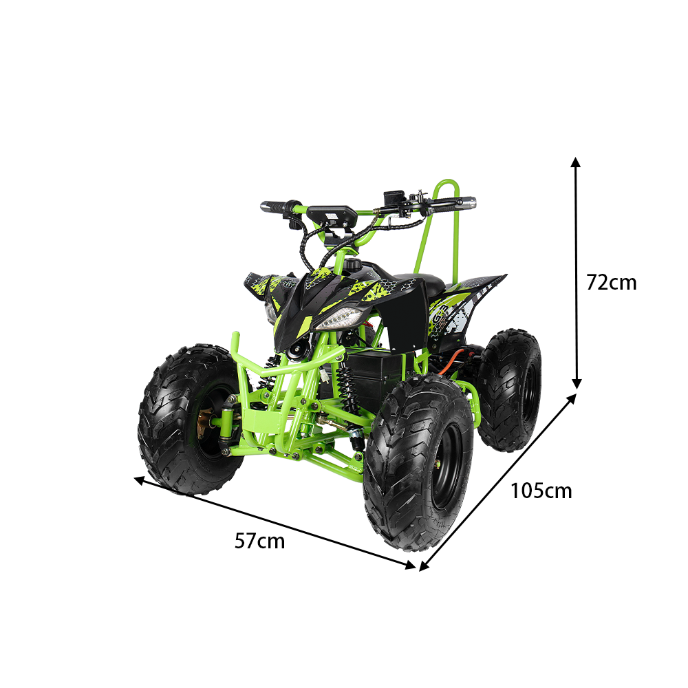 MOVO HE-K5B 500W 36V 12Ah Lithium Battery Quad Bike- Green