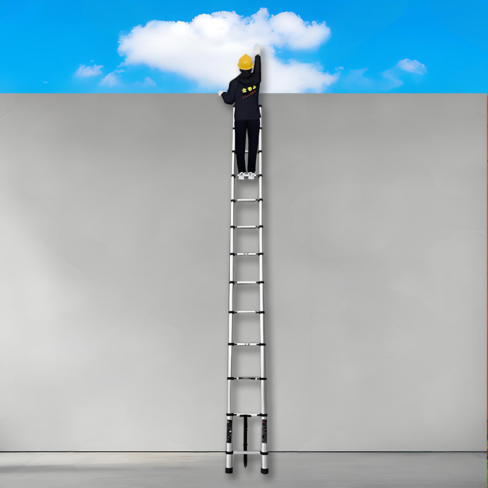 GROVIA JLB7 3.2/4.6/5/5.4/5.8/6.2M Single-Sided Telescopic Straight Ladder