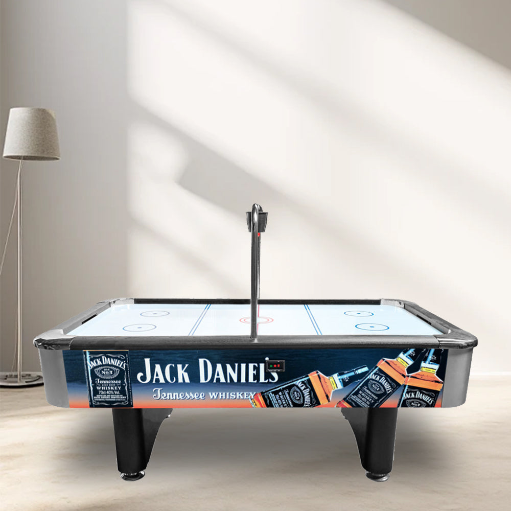 AIRMAX JDA019 JD logo 7FT Air Hockey Table with Bridge Electronic Scoreboard