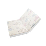 Customer Return Product - LIVARA Set of 2 Eco-Friendly Coir Cotton Latex Foldable Mattresses for 1.5m Solid Wood Bunk Bed