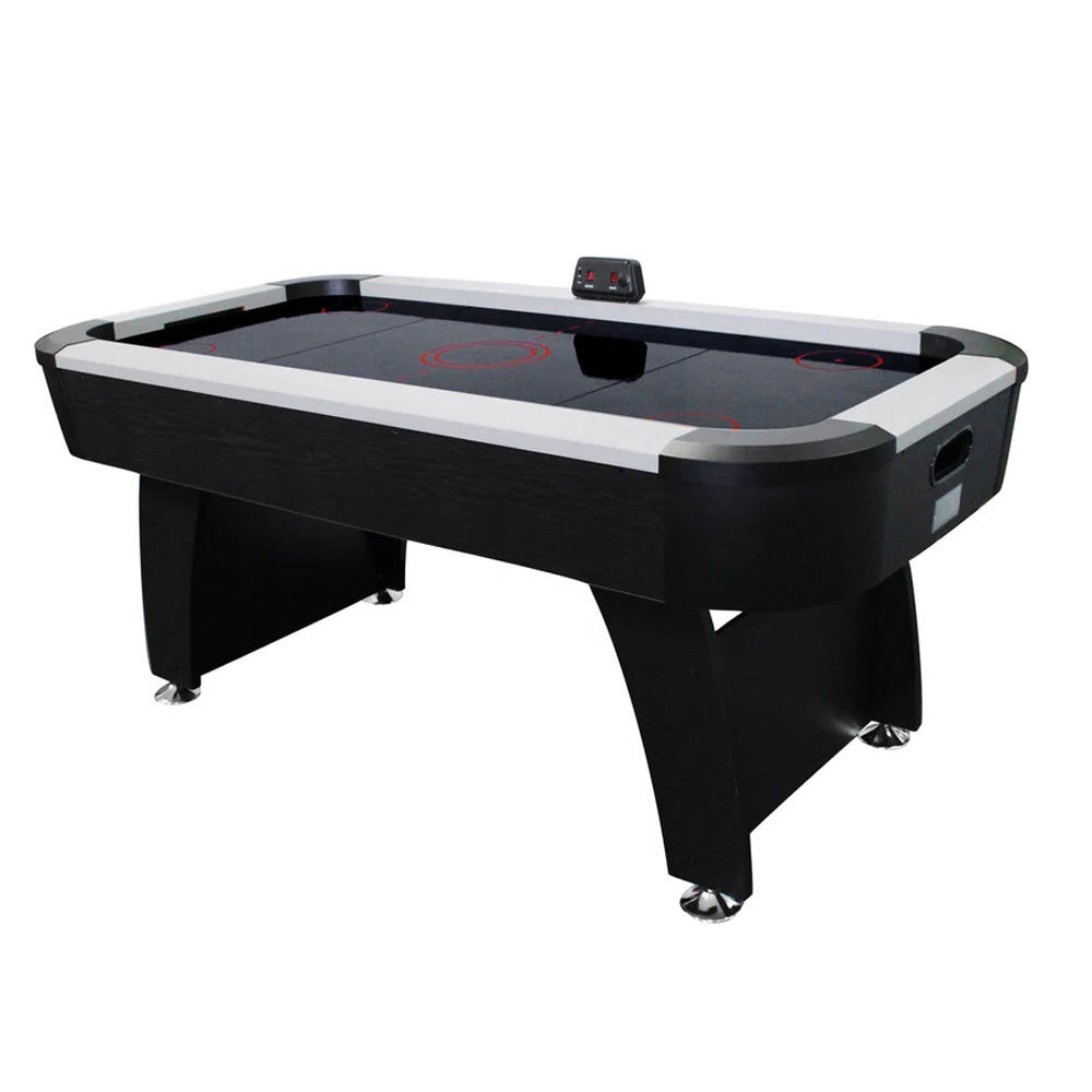 AH10 6FT Air Hockey Table Black