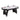 AIRMAX GT-6FT Air Hockey Table LED Electronic Scoring System - Black