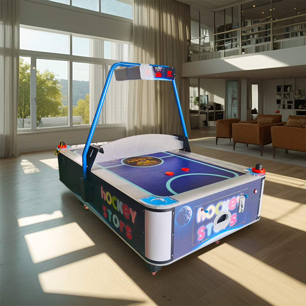 AIRMAX 8FT LED Air Hockey Table Office Hotel Event Roadshow Stylish Indoor Entertainment