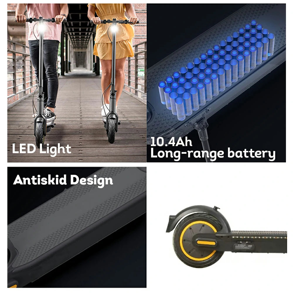 AKEZ M365 Electric Scooter Foldable Motorised Scooter Black