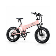 AKEZ 20 Inch Folding Electric Bike 250W Motor Fat Tyres Dual Suspension for Urban Commuting Leisure Riding Short Trips