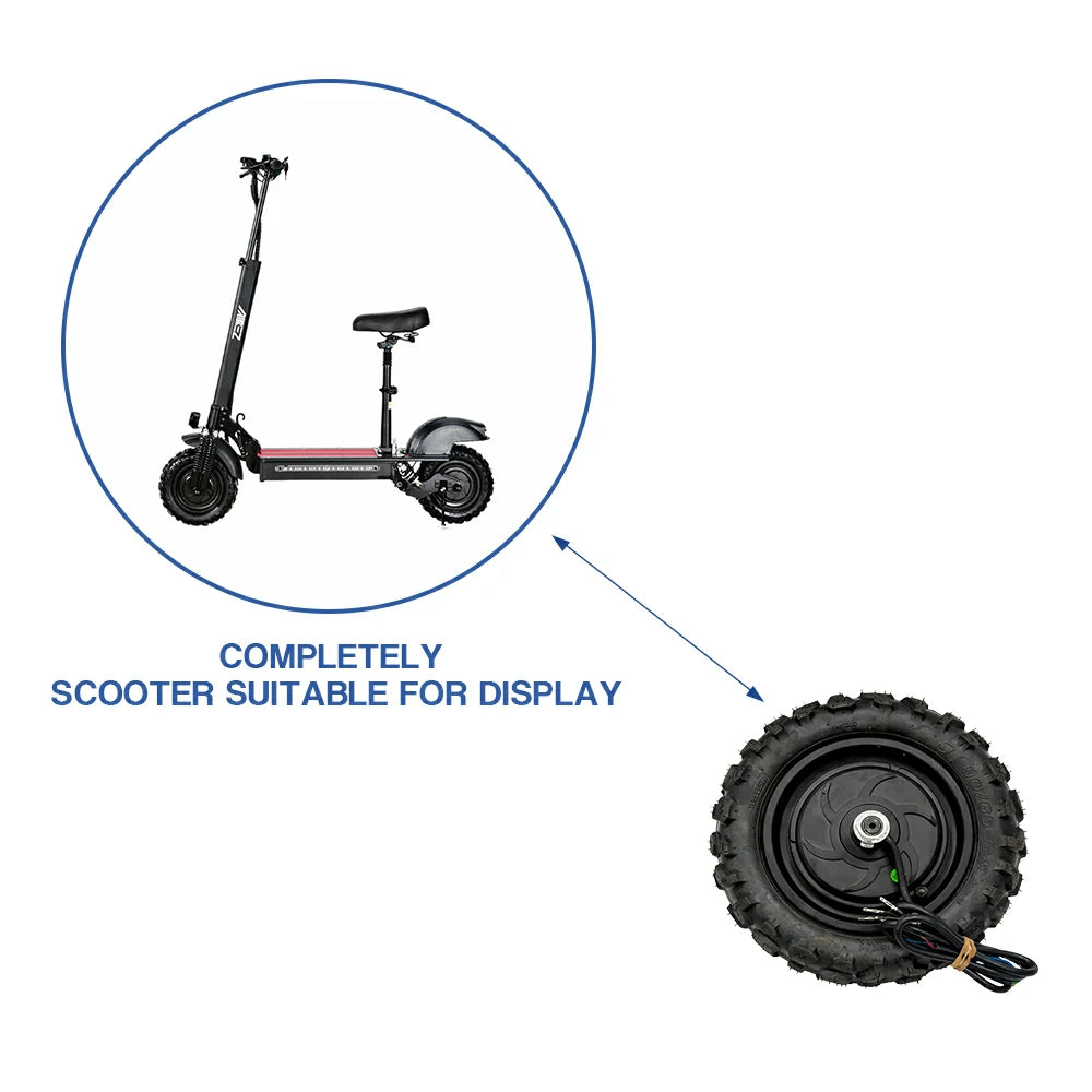 AKEZ 11SQ 1000W Motor Replacement Part High Performance Durable Electric Scooter Accessory