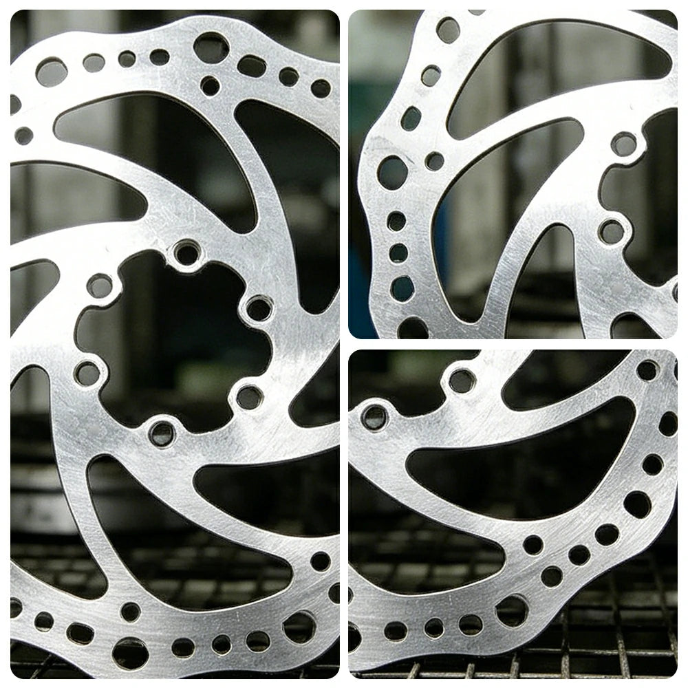 AKEZ 11SQ Brake Disc Rotor High Strength Stainless Steel Heat Dissipation Durable Replacement