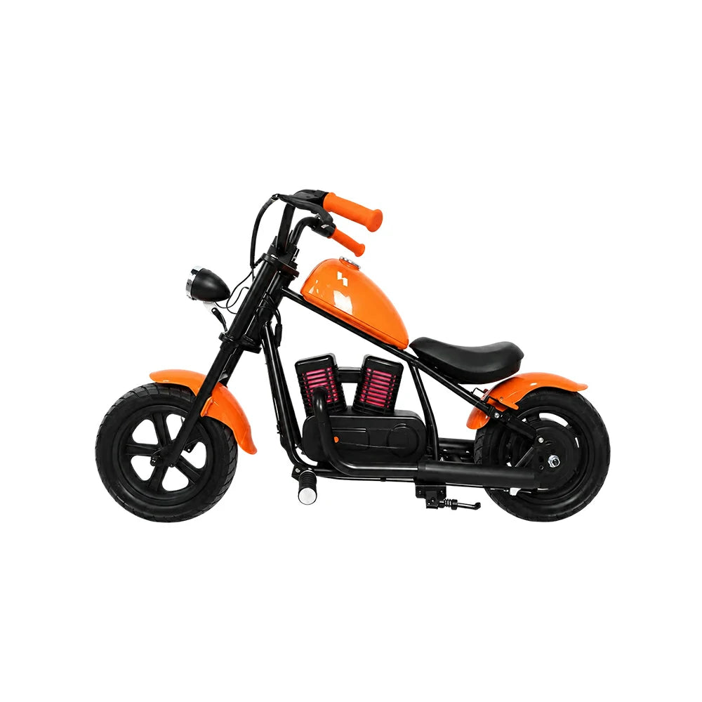 AKEZ Kids Electric Motorcycle 36V 160W Ride-On Bike 65kg Load 15km Range - Orange