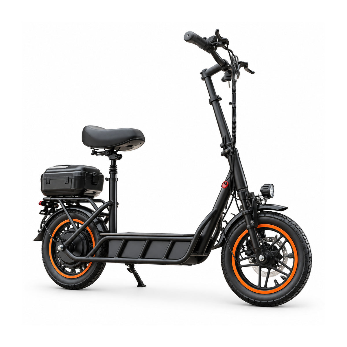 AKEZ Electric Scooter 500W Motor Foldable Design 150kg Load Disc Brakes for Commuting Short Trips Outdoor Riding