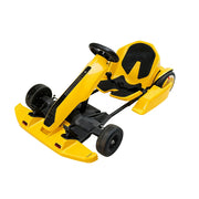 GLIDER 36V4A Kids Electric Go Kart Adjustable Frame Lithium Battery Drift Style Ride-On - Yellow