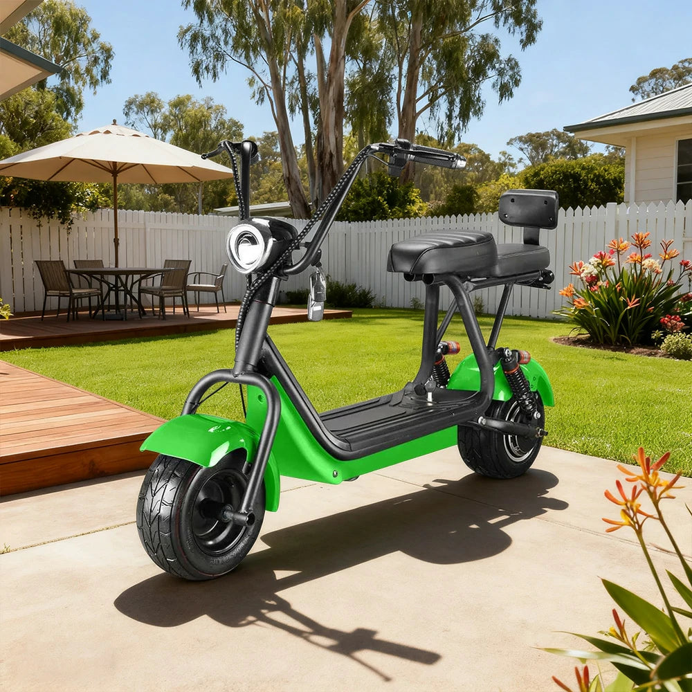 AKEZ Harley Electric Bike 60V 1500/2000W Brushless Motor, Dual Lithium Batteries, 8-inch Vacuum Tyres Waterproof Base Design Cruise at 25km/h – Unlock More Power (Details Inside)*