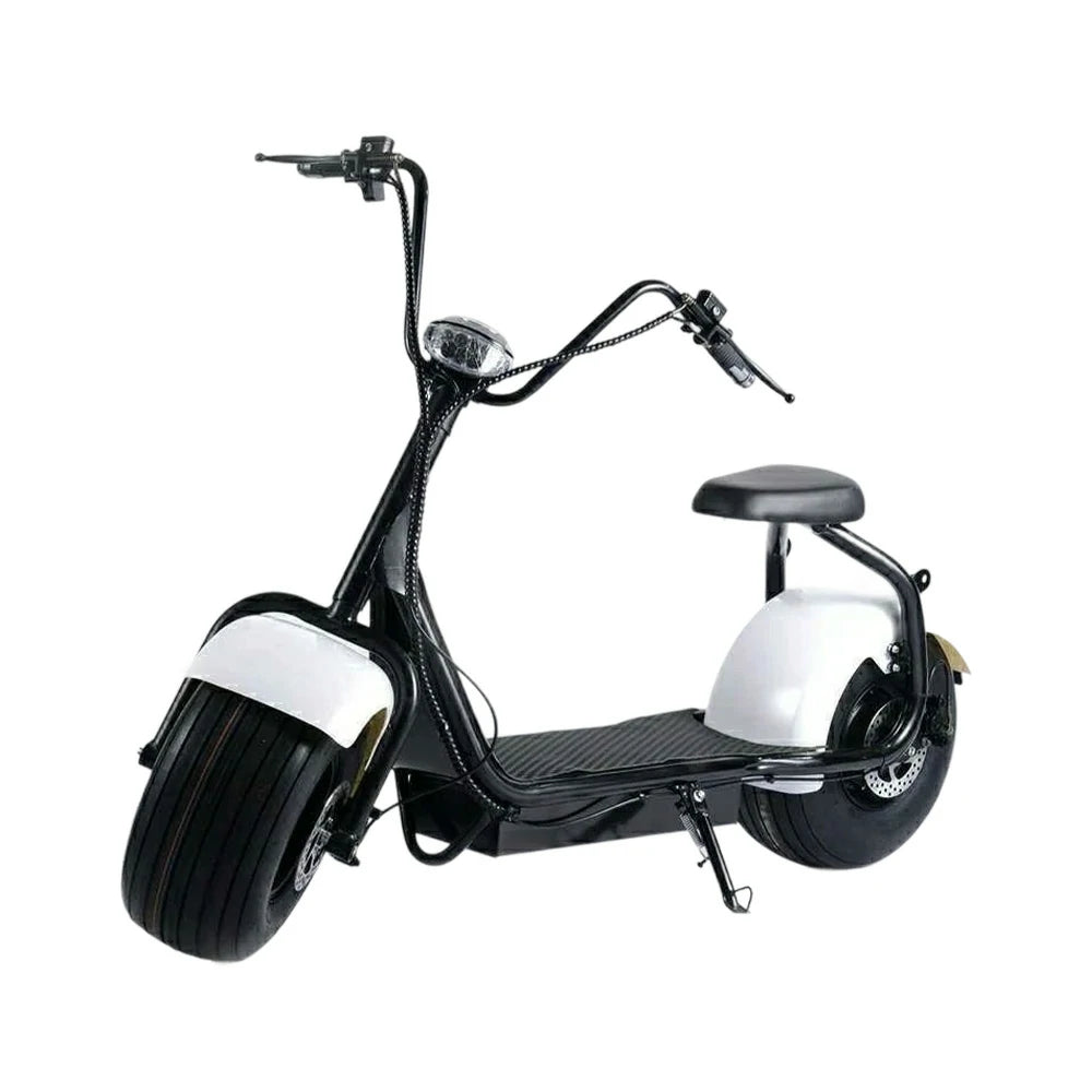 AKEZ Harley Electric Bike 60V 1500W/2000W Brushless Motor, Lithium Battery, 8-inch Vacuum Tyres, Molded Footboard, Hydraulic Brake Cruise at 25km/h – Unlock More Power (Details Inside)*