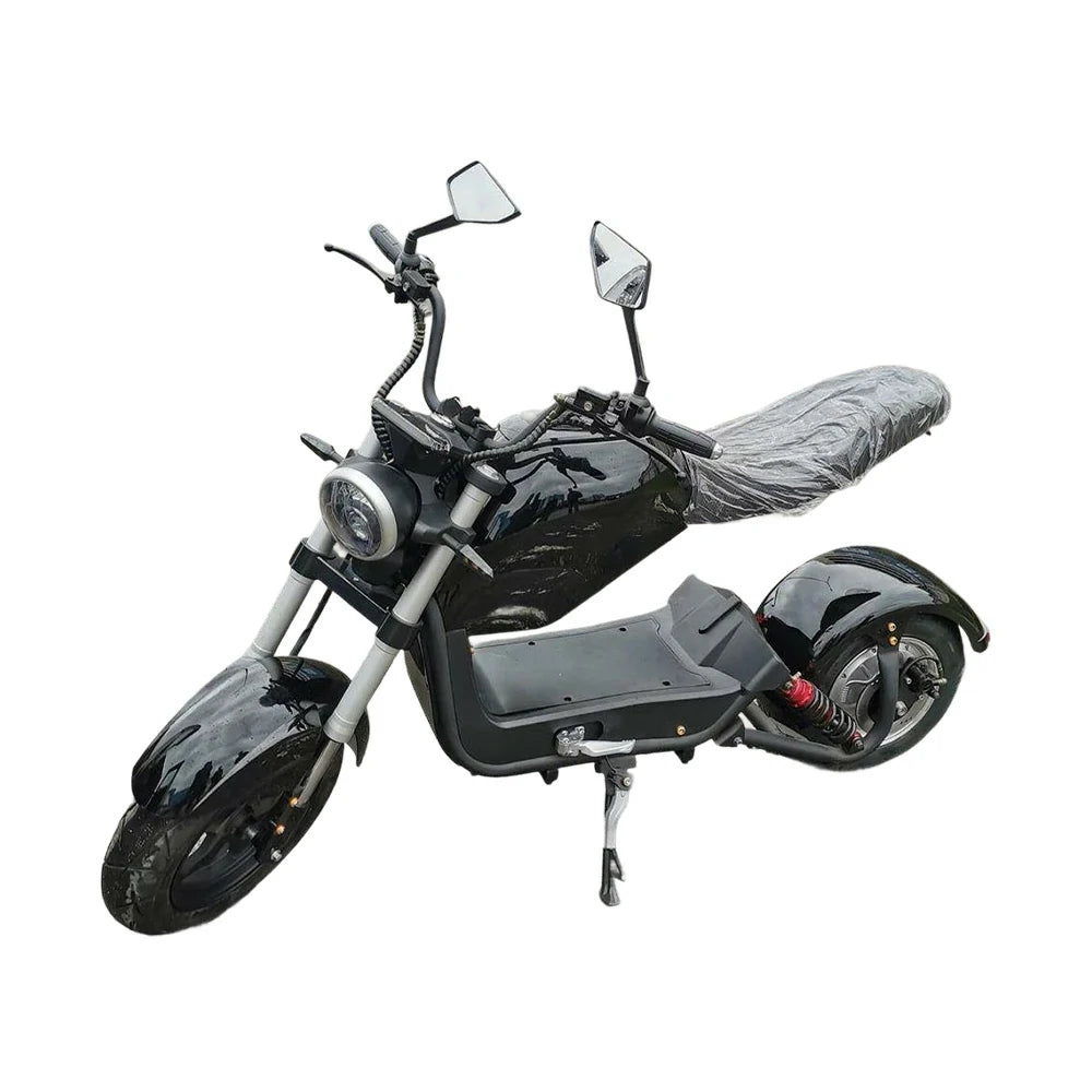 AKEZ Harley Harley Electric Bike 60V 1500W/2000W Brushless Motor, Lithium Battery, Dual Suspension, 10-inch Tyres Cruise at 25km/h – Unlock More Power (Details Inside)*