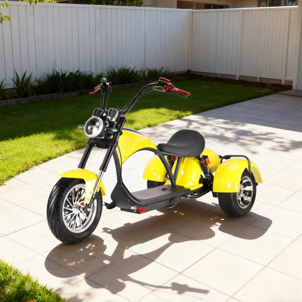 AKEZ Harley Harley Electric Bike 60V 2000W Brushless Motor, Removable Lithium Battery, 12-inch Tyres, Dual Suspension Cruise at 25km/h – Unlock More Power (Details Inside)*