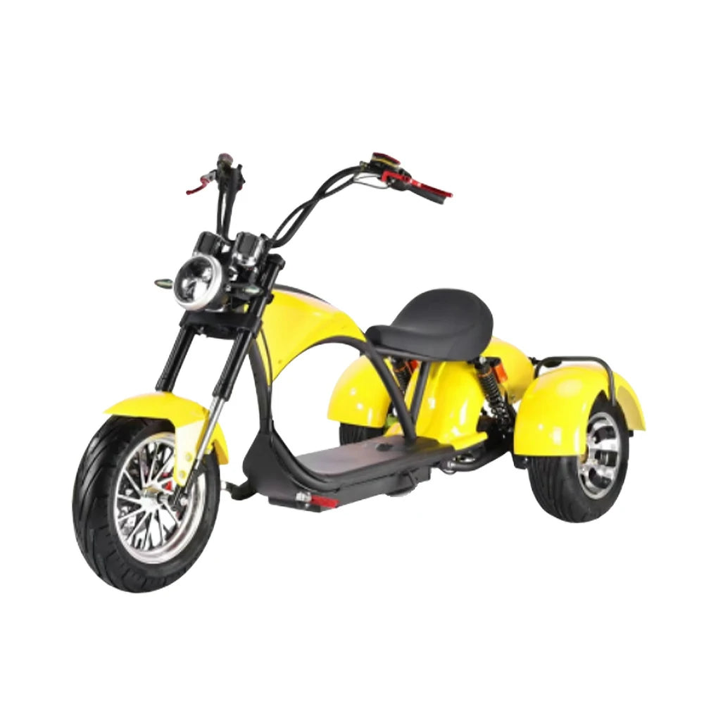 AKEZ Harley Harley Electric Bike 60V 2000W Brushless Motor, Removable Lithium Battery, 12-inch Tyres, Dual Suspension Cruise at 25km/h – Unlock More Power (Details Inside)*