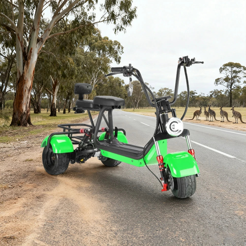 AKEZ Harley Electric Bike 48V 800W Brushless Motor, Removable Lithium Battery, 6-inch Tyres, Aluminium Suspension Dual-Bar Foldable Handlebar Cruise at 25km/h ¨C Unlock More Power (Details Inside)*