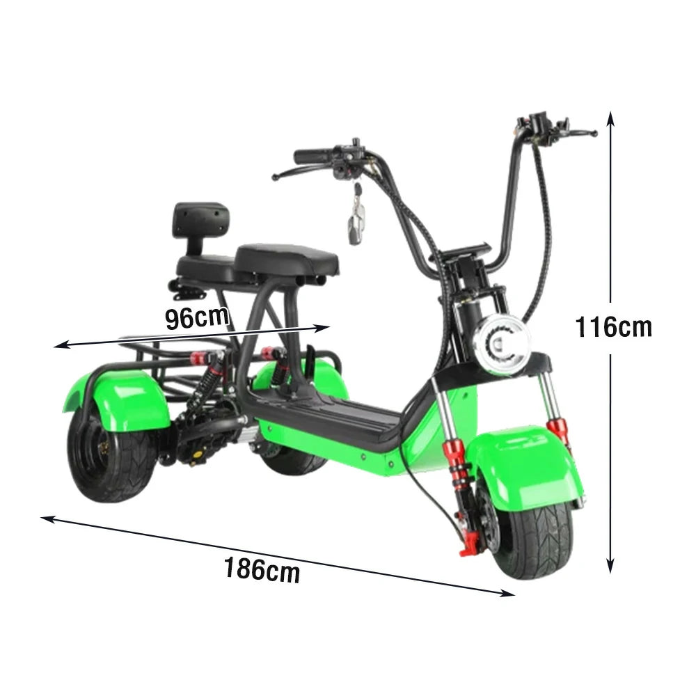 AKEZ Harley Electric Bike 48V 800W Brushless Motor, Removable Lithium Battery, 6-inch Tyres, Aluminium Suspension Dual-Bar Foldable Handlebar Cruise at 25km/h ¨C Unlock More Power (Details Inside)*