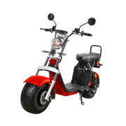 AKEZ Harley Electric Scooter 60V 1500W/2000W Brushless Motor, Removable Lithium Battery, Waterproof Base Design Cruise at 25km/h ¨C Unlock More Power (Details Inside)*