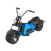 AKEZ Harley Electric Scooter 60V 2000W Brushless Motor, Removable Lithium Battery, 12-inch Vacuum Tyres, Foldable Footrests Cruise at 25km/h ¨C Unlock More Power (Details Inside)*