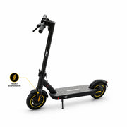 AKEZ Electric Scooter Front Suspension 1000W Motor Long Range Commuter E-Scooter with 10 Inch Tyres - Black